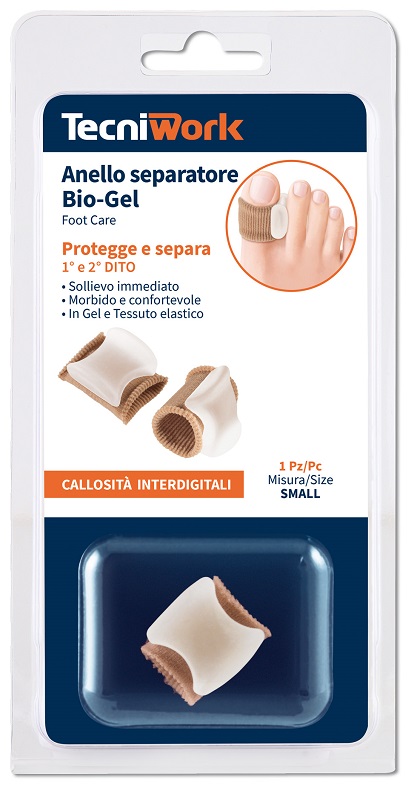 BIO-GEL ANELLO SEPARATORE PER ALLUCE S 1 PEZZO - Angeli Pharm