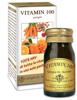 VITAMIN 100 60 PASTIGLIE - Angeli Pharm