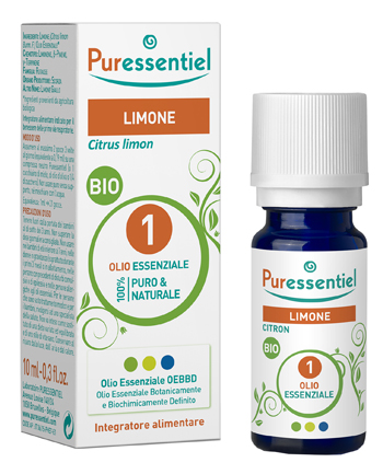 PURESSENTIEL LIMONE OLIO ESSENZIALE BIO 10 ML - Angeli Pharm