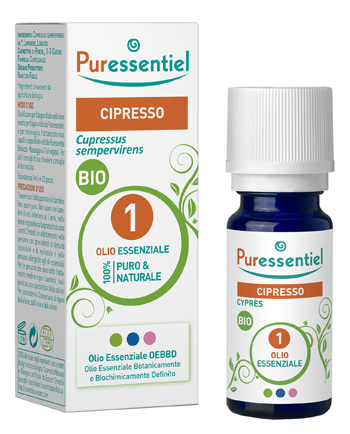 PURESSENTIEL OLIO ESSENZIALE CIPRESSO BIO 10 ML - Angeli Pharm