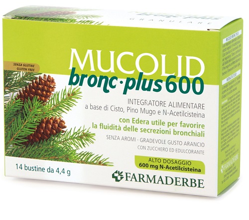 MUCOLID BRONC PLUS 600 14 BUSTINE - Angeli Pharm