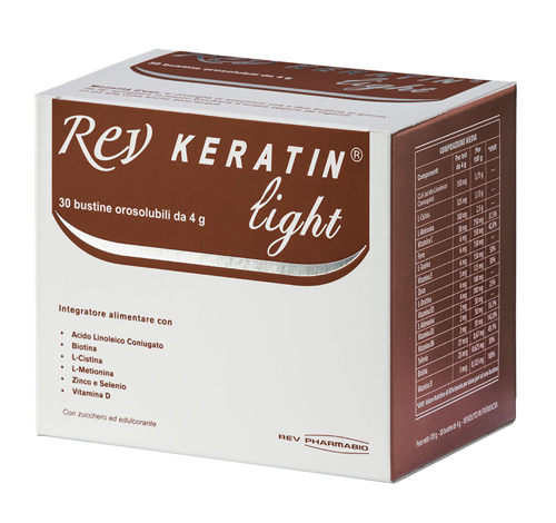 REV KERATIN LIGHT 30 BUSTE 120 G - Angeli Pharm
