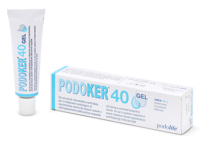 PODOKER 40 GEL AZIONE CHERATOLITICA TUBO DA 30 ML CON APPLICATORE - Angeli Pharm