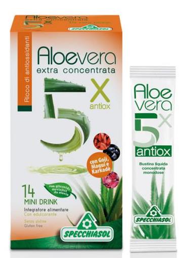 ALOE 5X CON ANTIOSSIDANTI 14 BUSTINE - Angeli Pharm