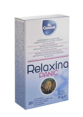 RELAXINA PANIC 20 CAPSULE - Angeli Pharm