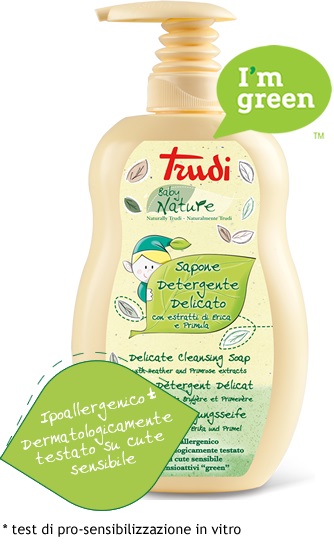 TRUDI BABY NATURE SAPONE DETERGENTE DELICATO 400 ML - Angeli Pharm
