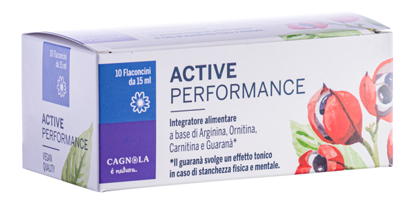 ACTIVE PERFORMANCE 10 FLACONCINI 15 ML - Angeli Pharm