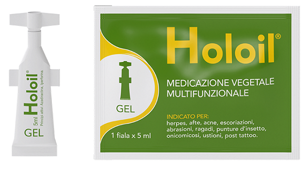 HOLOIL MONODOSE GEL TERMOSOFFIATA 1 FIALA 5ML - Angeli Pharm