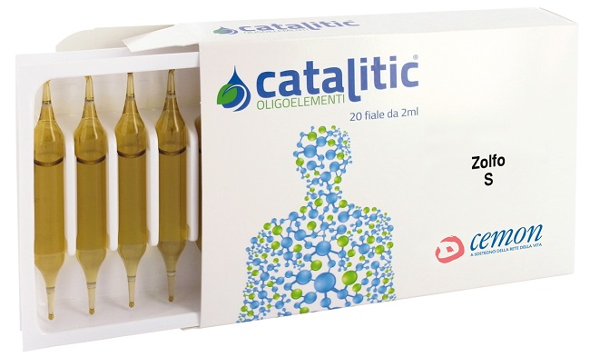 CATALITIC OLIGOELEMENTI ZOLFO S 20 AMPOLLE - Angeli Pharm