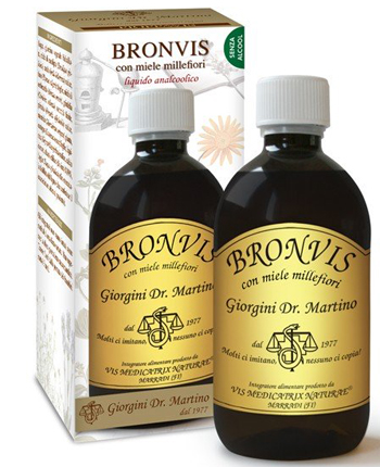 BRONVIS CON MIELE MILLEFIORI 500 ML - Angeli Pharm