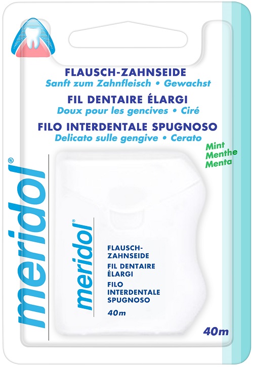 MERIDOL EXPANDED FILO INTERDENTALE 40 METRI - Angeli Pharm