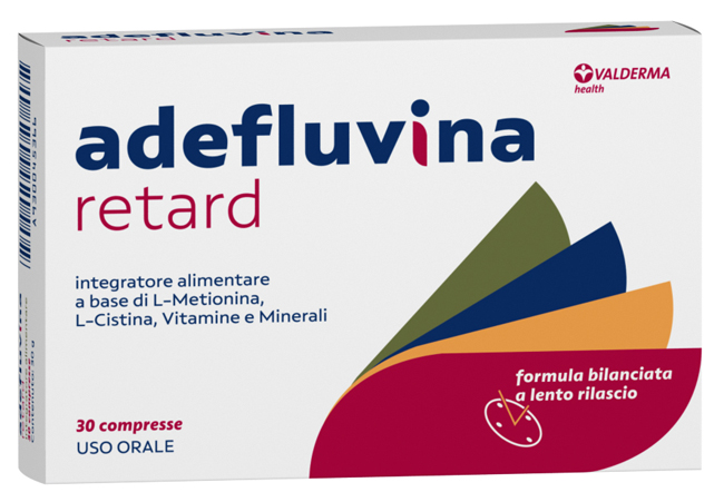 ADEFLUVINA RETARD 30 COMPRESSE - Angeli Pharm