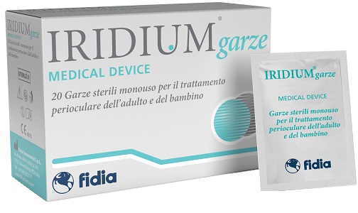 IRIDIUM GARZA OCULARE MEDICATA IN TESSUTO NON TESSUTO 20 PEZZI - Angeli Pharm