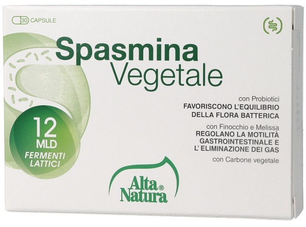 SPASMINA VEGETALE 30 CAPSULE - Angeli Pharm