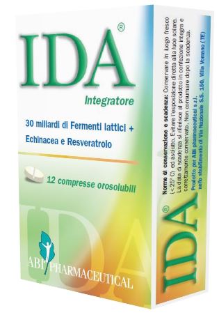IDA 12 COMPRESSE OROSOLUBILI - Angeli Pharm