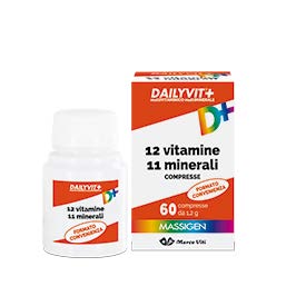 MASSIGEN DAILYVIT 12 VITAMINE 11 MINERALI 60 COMPRESSE RIVESTITE - Angeli Pharm