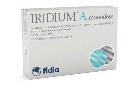 IRIDIUM A MONODOSE GOCCE OCULARI 15 FLACONCINI 0,35 ML - Angeli Pharm