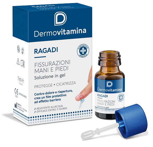 DERMOVITAMINA RAGADI GEL MANI E PIEDI 7 ML - Angeli Pharm