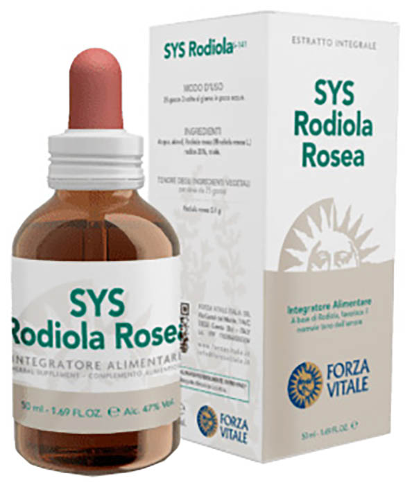 SYS RODIOLA ROSEA GOCCE 50 ML - Angeli Pharm