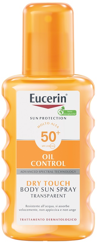 EUCERIN SUN SPRAY TRANSPARENT SPF50 200 ML - Angeli Pharm