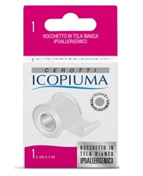 ICOPIUMA CEROTTO IN ROCCHETTO BIANCO CM 5X500 CM - Angeli Pharm