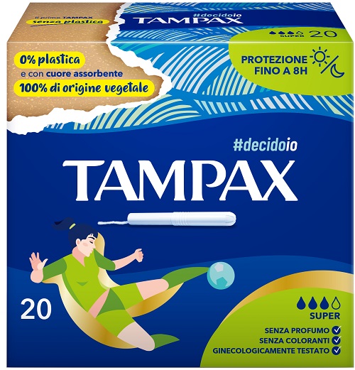 TAMPAX BLUE BOX SUPER 20 PEZZI - Angeli Pharm