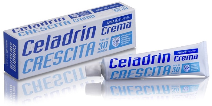 CELADRIN CRESCITA CREMA PER ARTICOLAZIONI MUSCOLI E TENDINI 30 ML - Angeli Pharm