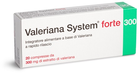 VALERIANA SYSTEM FORTE 20 COMPRESSE - Angeli Pharm