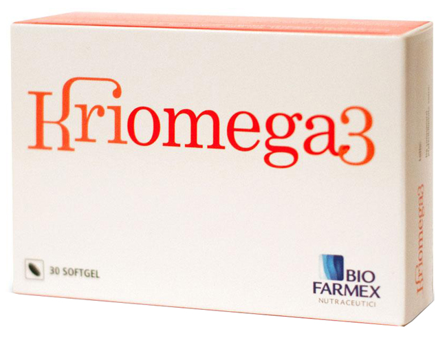 KRIOMEGA 3 30 CAPSULE SOFTGEL - Angeli Pharm