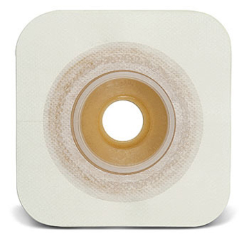 PLACCA CONVESSA NATURA+ PRETAGLIATA 22 MM FLANGIA 45 MM DURAHESIVE E CEROTTO MICROPOROSO 5 PEZZI - Angeli Pharm