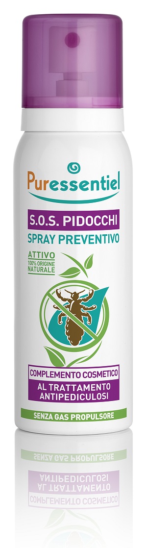 PURESSENTIEL SOS PIDOCCHI SPRAY PREVENTIVO 75 ML - Angeli Pharm