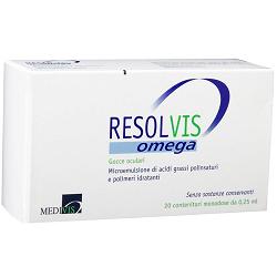 GOCCE OCULARI RESOLVIS OMEGA 20 FIALE MONODOSE 0,25 ML - Angeli Pharm