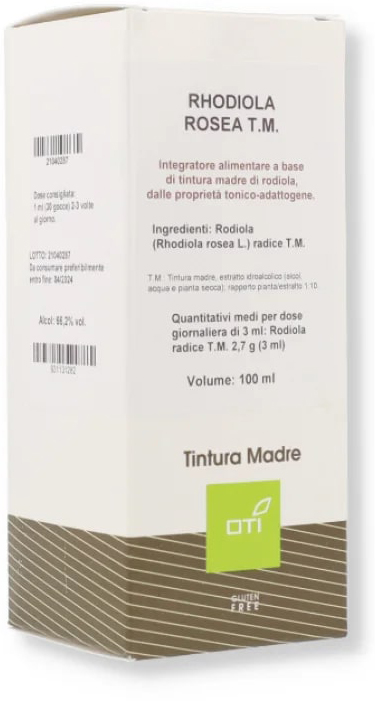 RHODIOLA ROSEA TINTURA MADRE GOCCE 100ML - Angeli Pharm