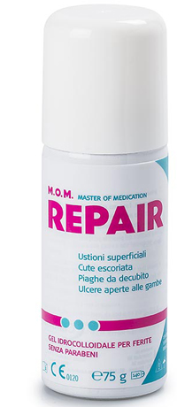 MOM REPAIR HYDROGEL SPRAY IDROCOLLOIDALE 75 G - Angeli Pharm