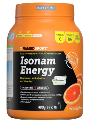 ISONAM ENERGY ORANGE POLVERE 480 G - Angeli Pharm