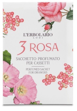 3 ROSA SACCHETTO PROFUMATO PER CASSETTI - Angeli Pharm