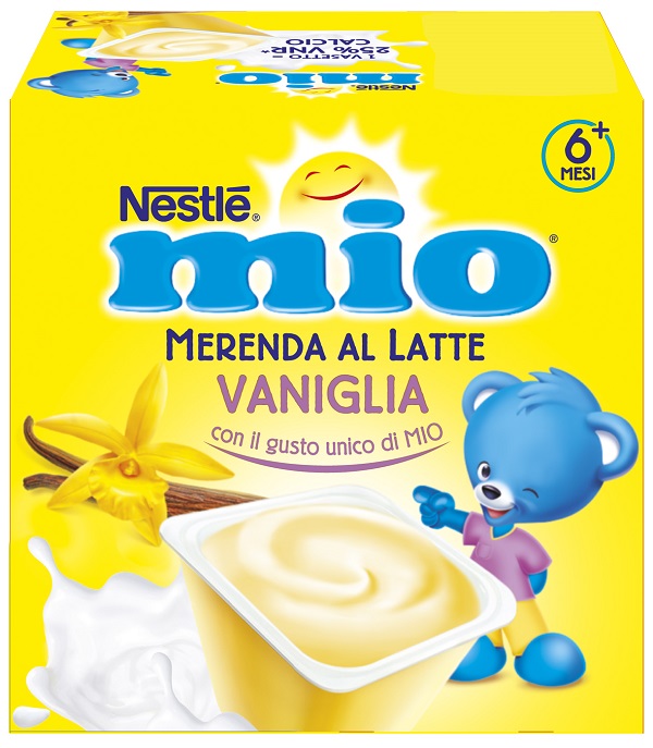 MIO MERENDA VANIGLIA 4 X 100 G - Angeli Pharm