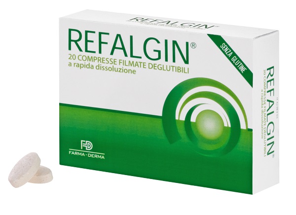 REFALGIN 20 COMPRESSE FILMATE DEGLUTIBILI - Angeli Pharm