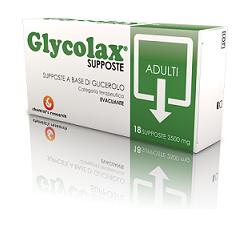 GLYCOLAX 18 SUPPOSTE GLICEROLO 2500MG - Angeli Pharm