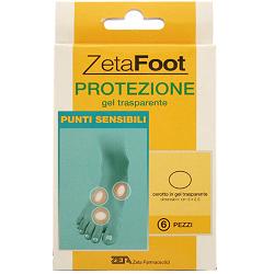 ZETAFOOT GEL TRASP PUNTI SENSIB 6PZ - Angeli Pharm