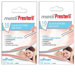 CEROTTO PER SUTURA MEDIPRESTERIL DELICATO TNT 3X75MM 10 PEZZI - Angeli Pharm