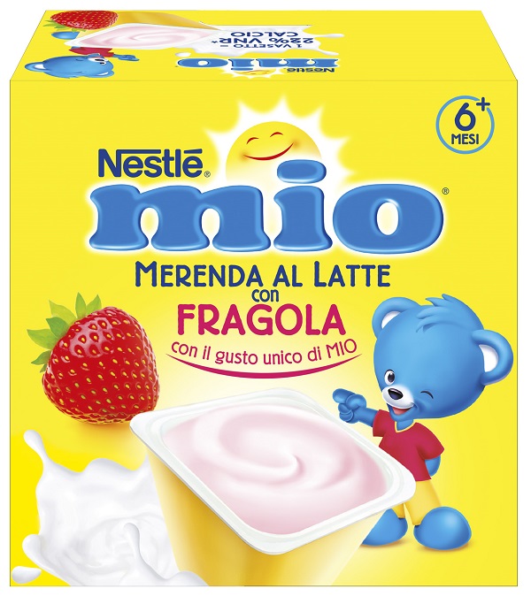 MIO MERENDA FRAGOLA 4 X 100 G - Angeli Pharm