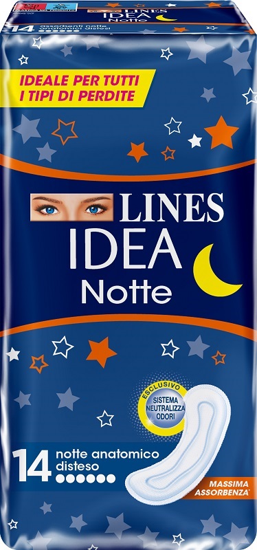 LINES IDEA NOTTE SENZA ALI 14 PEZZI - Angeli Pharm