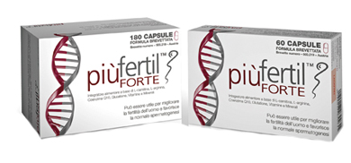 PIU' FERTIL FORTE 180 CAPSULE - Angeli Pharm