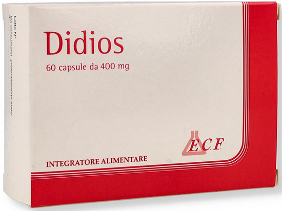 DIDIOS INTEGRATORE ALIMENTARE BLISTER 60 CAPSULE 24 G - Angeli Pharm