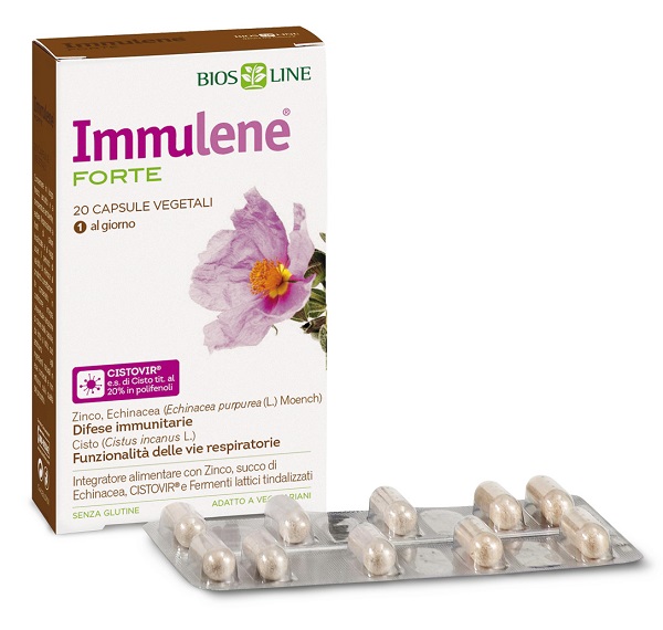 BIOSLINE IMMULENE FORTE 20 CAPSULE - Angeli Pharm