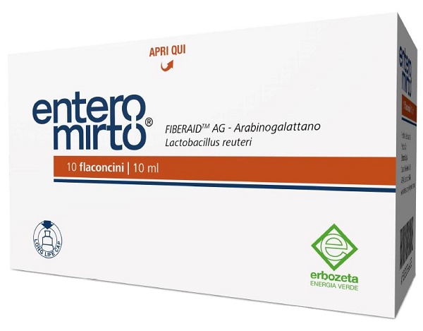 ENTERO MIRTO 10 FLACONCINI DA 10 ML - Angeli Pharm