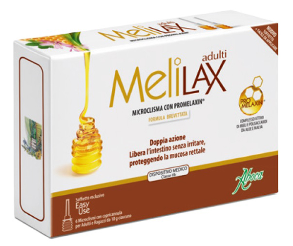 MELILAX ADULTI MICROCLISMI 6 PEZZI 10 G - Angeli Pharm