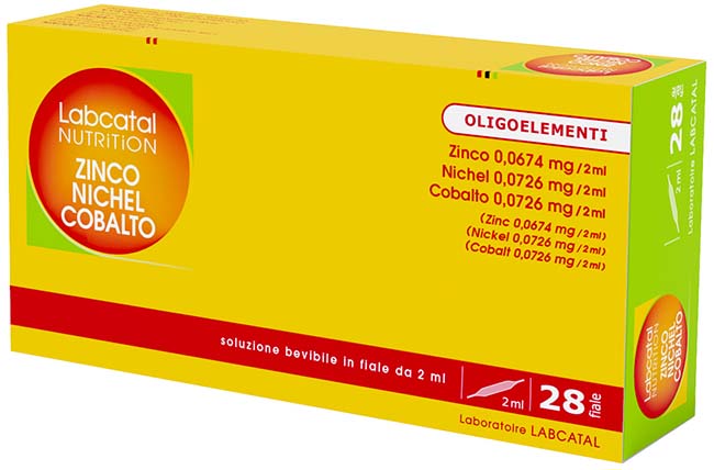 LABCATAL NUTRITION ZINCO/NICHEL/COBALTO 28 FIALE 2 ML - Angeli Pharm