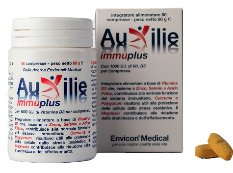AUXILIE IMMUPLUS DEGLUTIBILE 30 COMPRESSE - Angeli Pharm